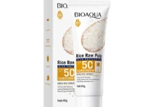 Bioaqua SPF50+ PA+++ Rice Raw Pulp Sunscreen – 40g